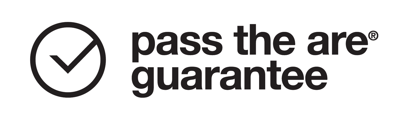 BKS_pass_ARE_guarantee_badge Black PNG